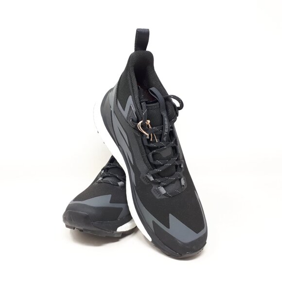 Adidas Terrex Free Hiker 2 Gore-Tex GTX Hiking Trail Shoe Boot Womens 8 US Black - Picture 10 of 12